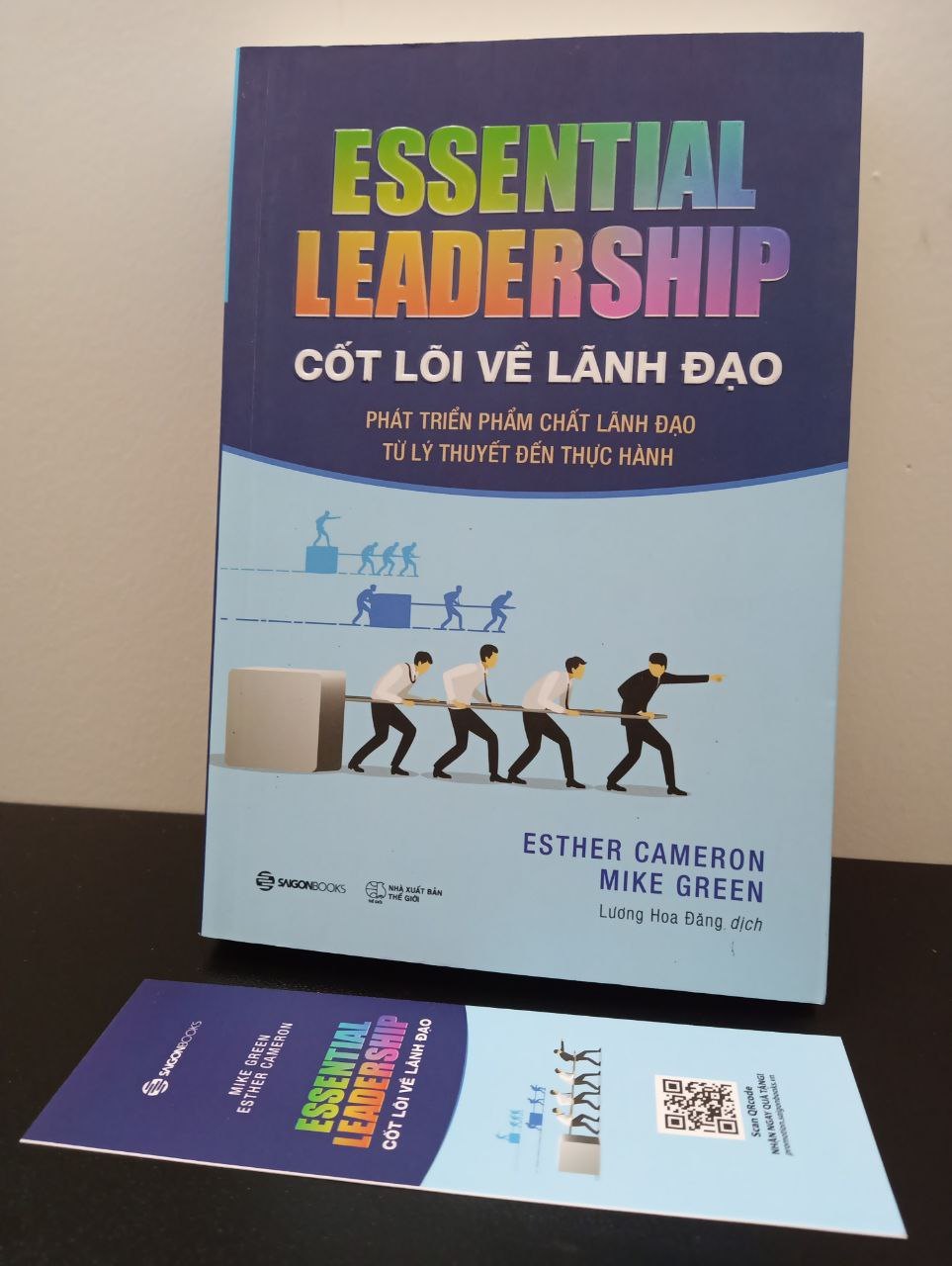 Cốt Lõi Về Lãnh Đạo: Phát Triển Phẩm Chất Lãnh Đạo Từ Lý Thuyết Đến Thực Hành Esther Cameron Mike Green New 95% HCM.ASB2302