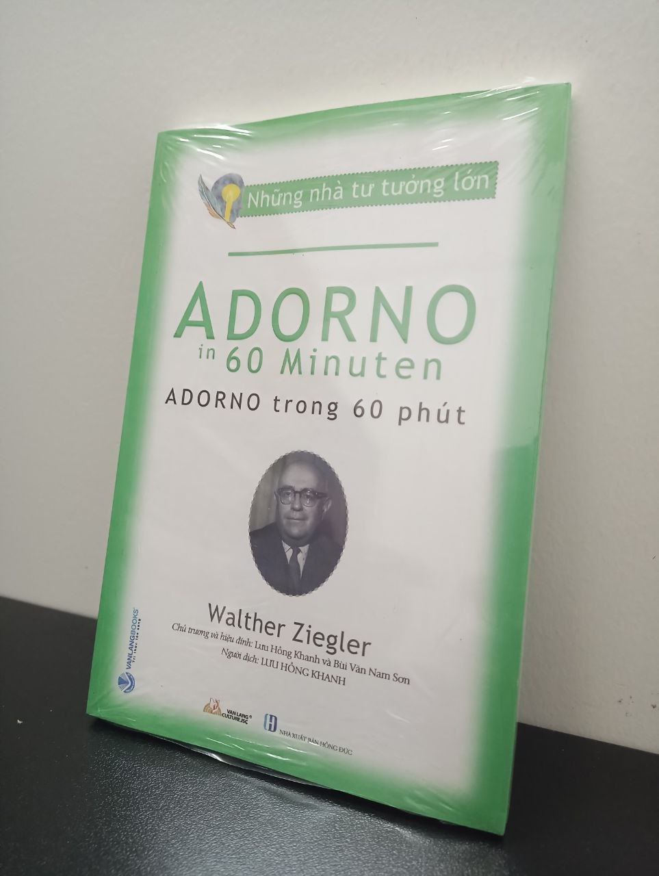 Những Nhà Tư Tưởng Lớn - Adorno Trong 60 Phút Walther Ziegler New 100% HCM.ASB0302