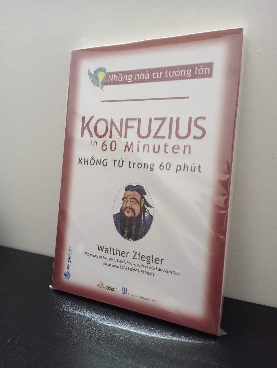 Những Nhà Tư Tưởng Lớn - Khổng Tử Trong 60 Phút - Walther Ziegler New 100% HCM.ASB1403