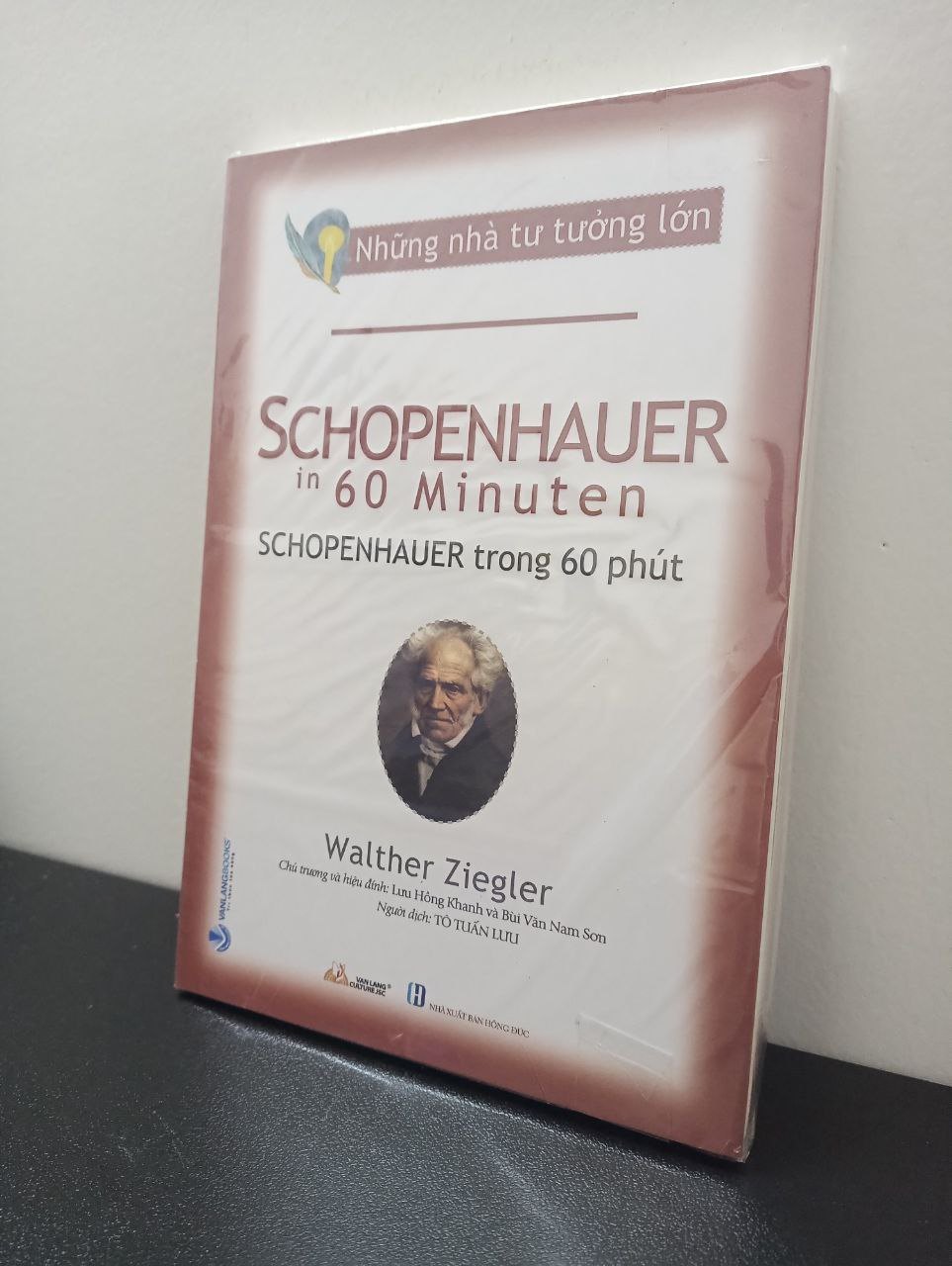 Những Nhà Tư Tưởng Lớn - Schopenhauer Trong 60 Phút - Walther Ziegler New 100% HCM.ASB1403