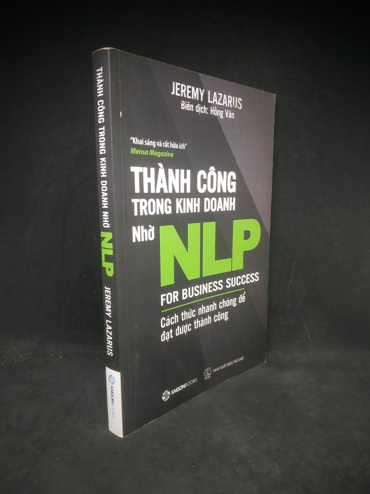 Thành công trong kinh doanh nhờ NLP ( có chữ ký) mới 90% HPB.HCM2803