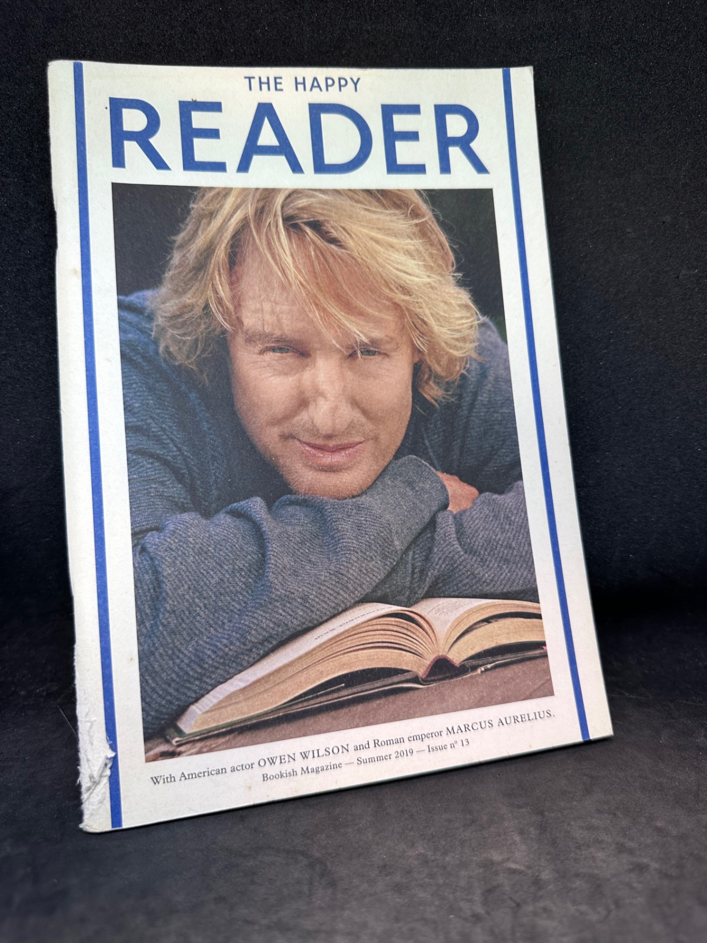 The happy reader Owen Wilson New 70% SBM1404