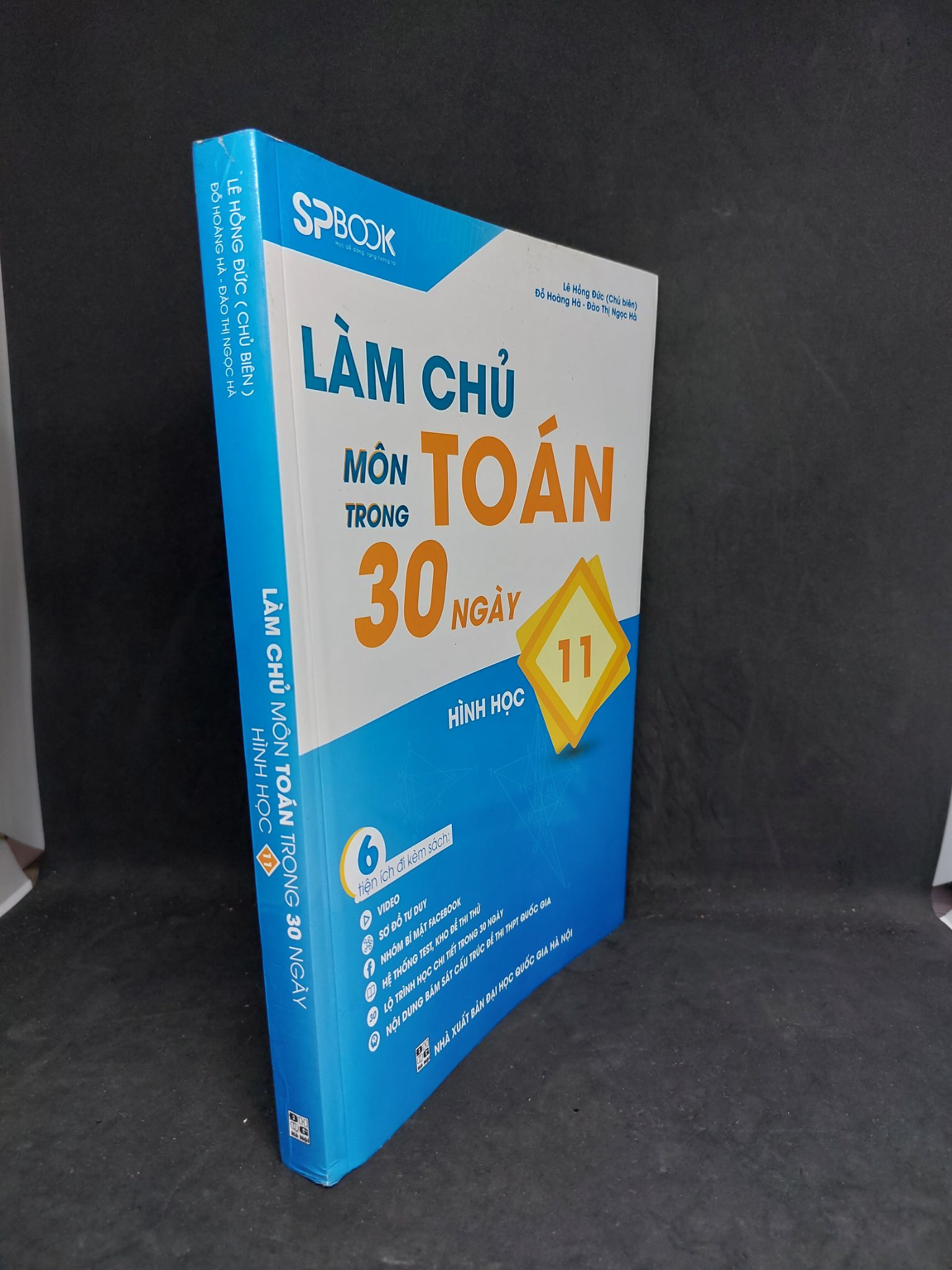 Làm chủ môn Toán trong 30 ngày hình học 11 sách in màu mới 90% 2017 HCM0607