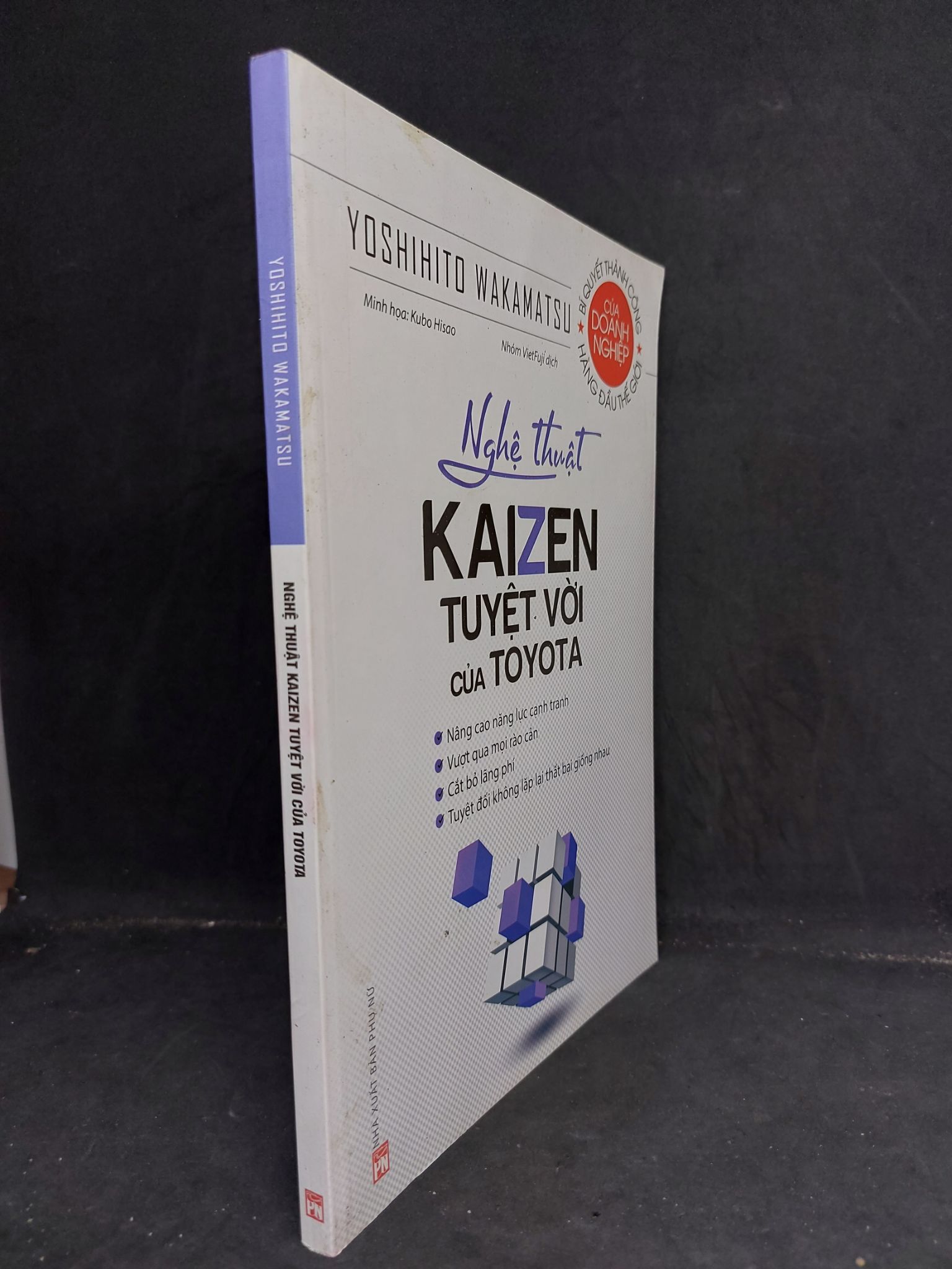 Nghệ thuật kaizen tuyệt vời của Toyota mới 90% sách in màu HPB.HCM1007