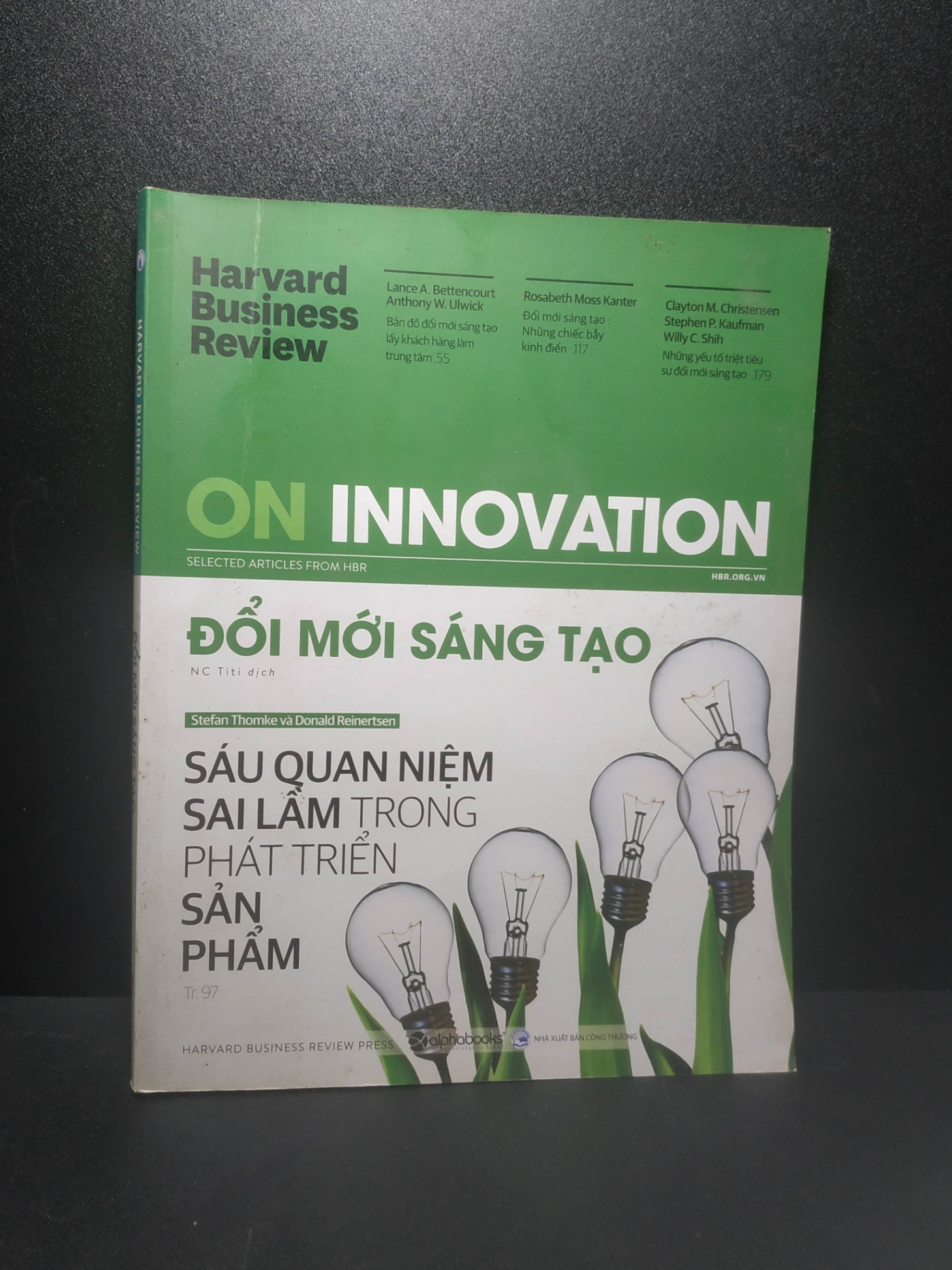 Đổi mới sáng tạo 2018 - Stefan Thomke và Donald Reinertsen new 90% HPB.HCM1907