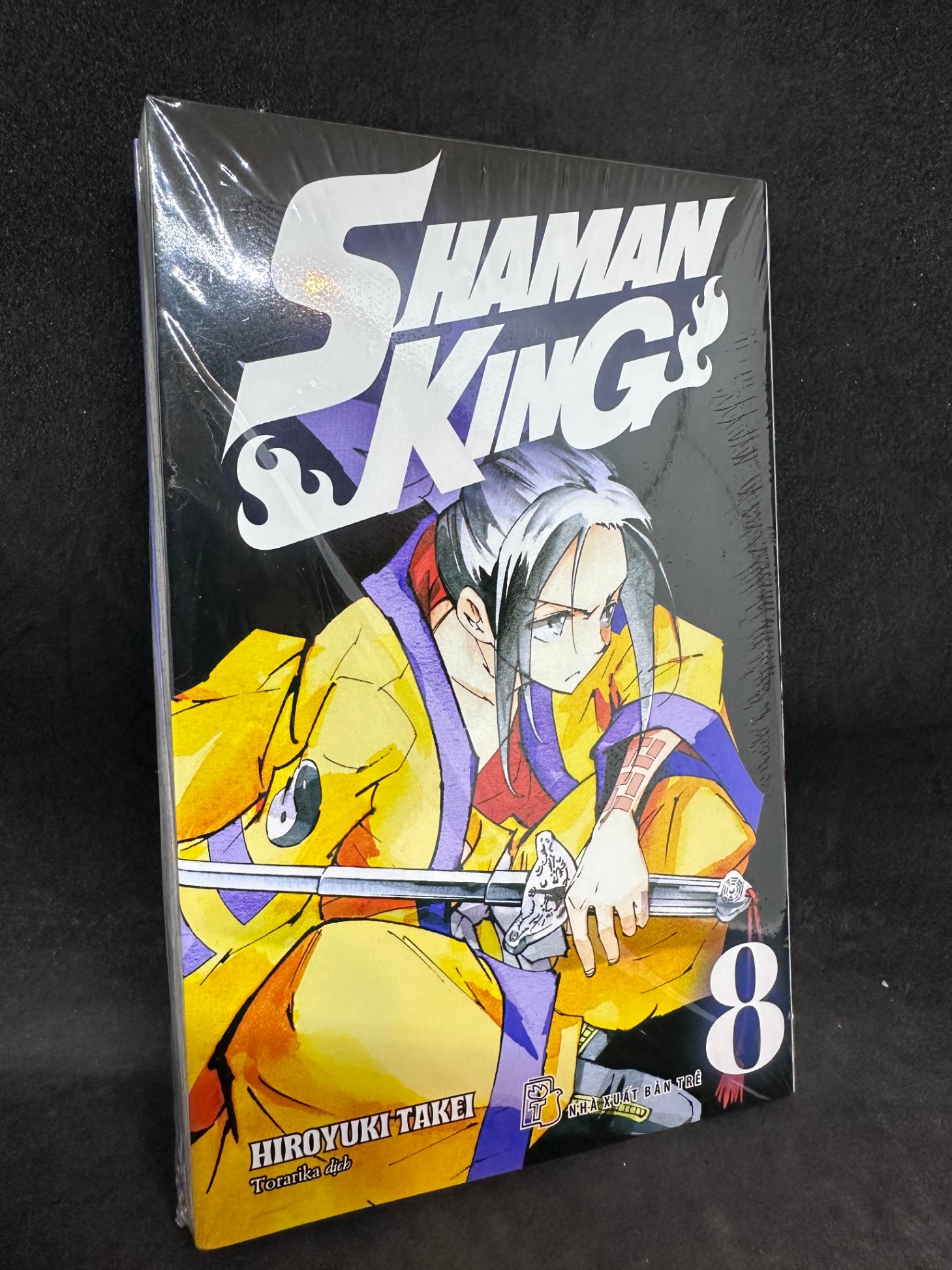 Shaman king, tập 8. Mới 100%, nguyên seal SBM1808