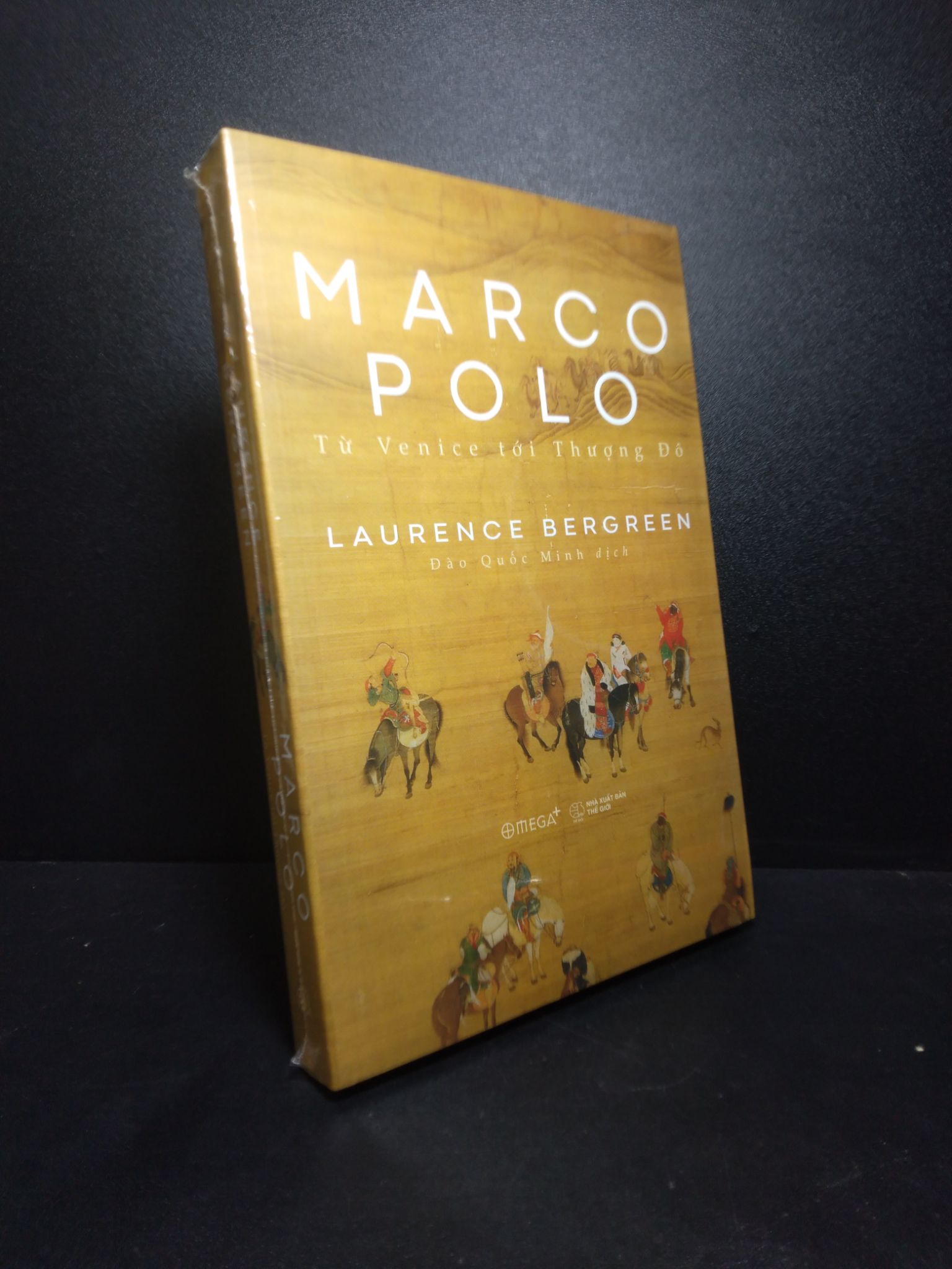 Marco Polo từ Venice tới Thượng Đô Laurence Bergreen mới 100% nguyên seal HCM1810