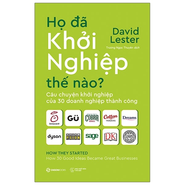 Họ đã khởi nghiệp thế nào? - David Lester2020 New 100% HCM.PO