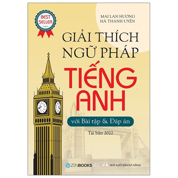 Giải thích ngữ pháp Tiếng Anh (Bản in thường) - Mai Lan Hương (2022) New 100% HCM.PO