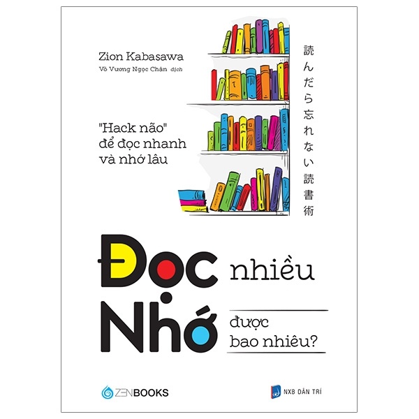 Đọc nhiều nhớ được bao nhiêu - Zion Kabasawa (2022) New 100% HCM.PO