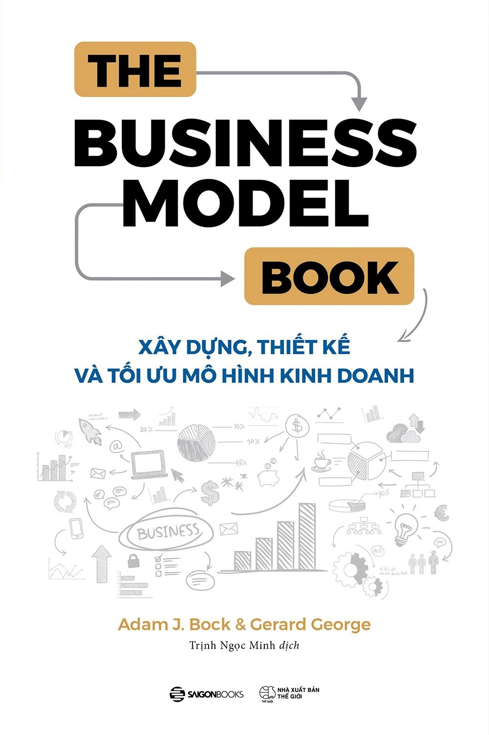 The Business Model Book: Xây dựng, Thiết kế và Tối ưu Mô hình kinh doanh - Adam J. Bock , Gerard George2021 New 100% HCM.PO