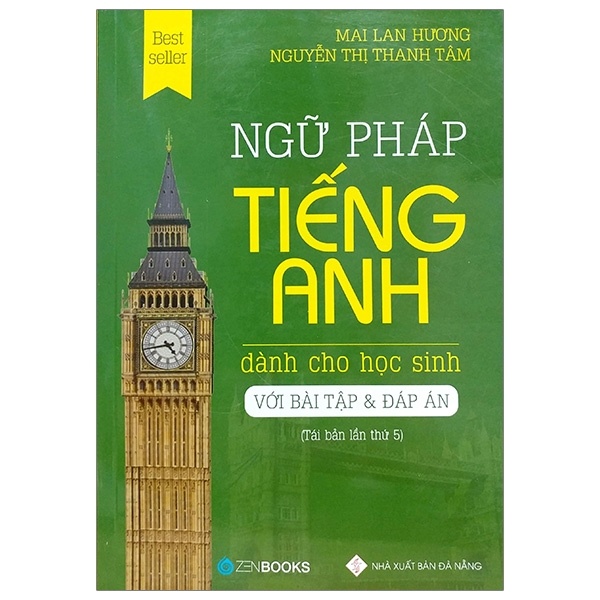 Ngữ pháp tiếng anh dành cho học sinh TB - Mai Lan Hương - Nguyễn Thị Loan (2022) New 100% HCM.PO