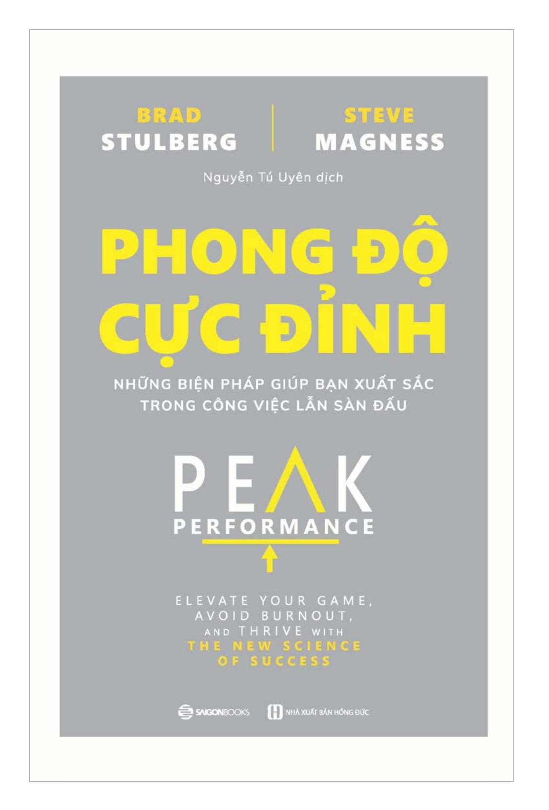 Phong độ cực đỉnh - Brad Stulberg2019 New 100% HCM.PO