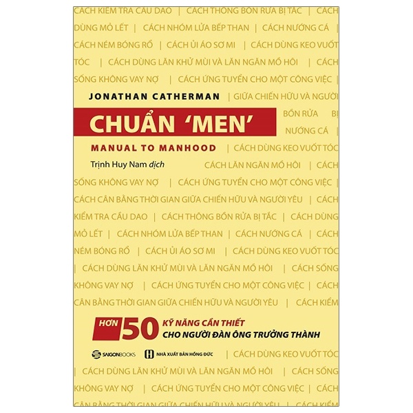 Chuẩn 'men' - Jonathan Catherman2020 New 100% HCM.PO