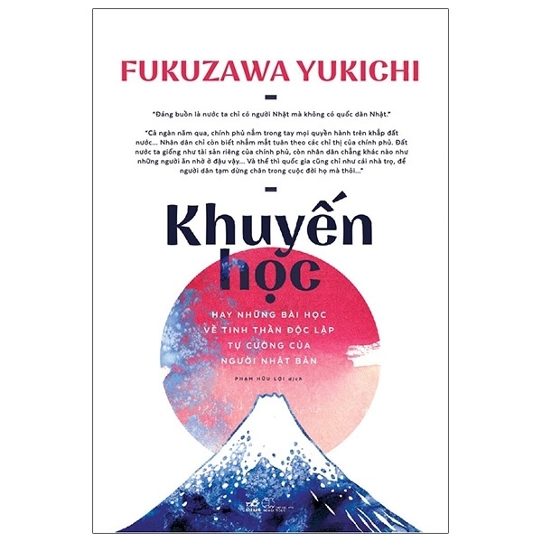 Khuyến học(TB-65.000) - Fukuzawa Yukichi 2019 New 100% HCM.PO