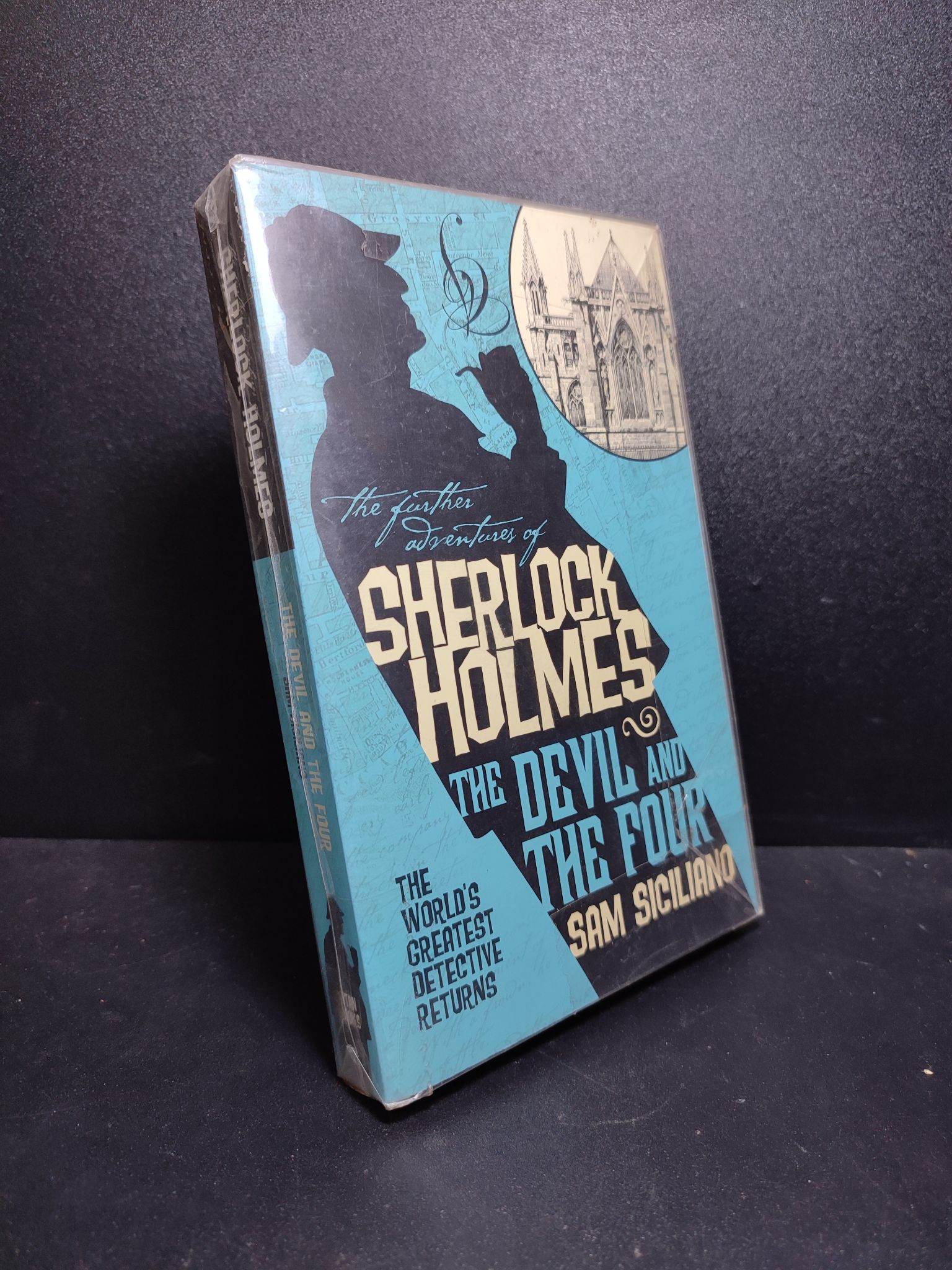 Sherlock Holmes The devil and the four sam siciland mới 80% ố nhẹ HCM1910