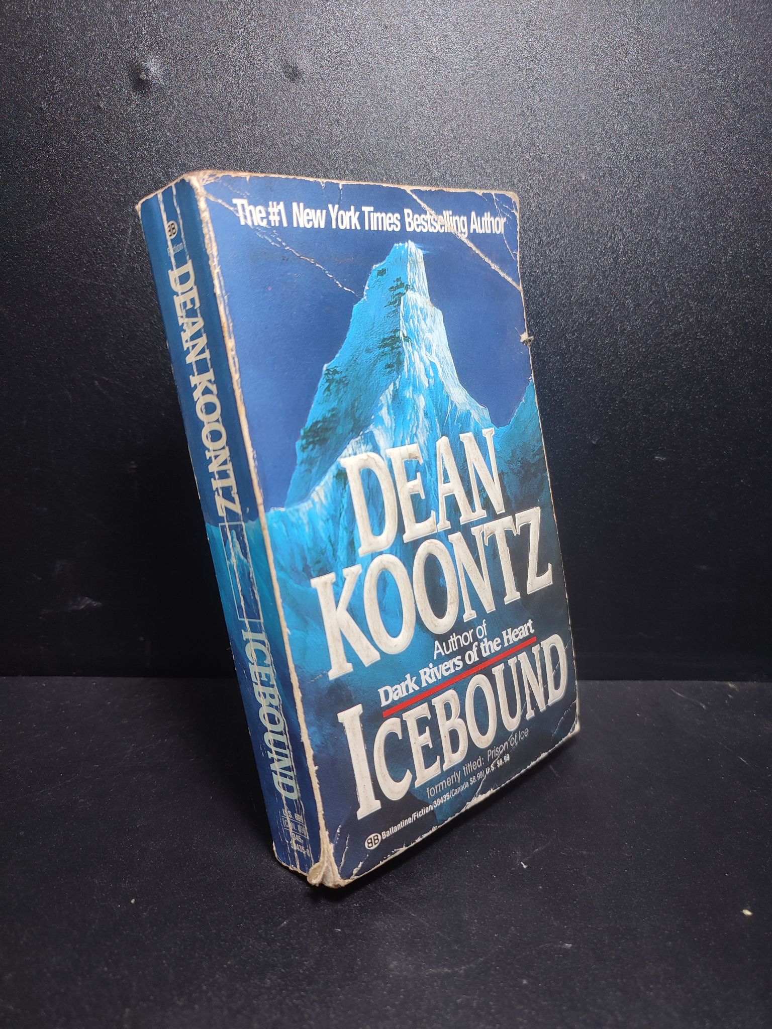 Dean Koontz author of Dark Rivers of the Heart Icebound mới 60% ố nhẹ, quăn bìa HCM1910