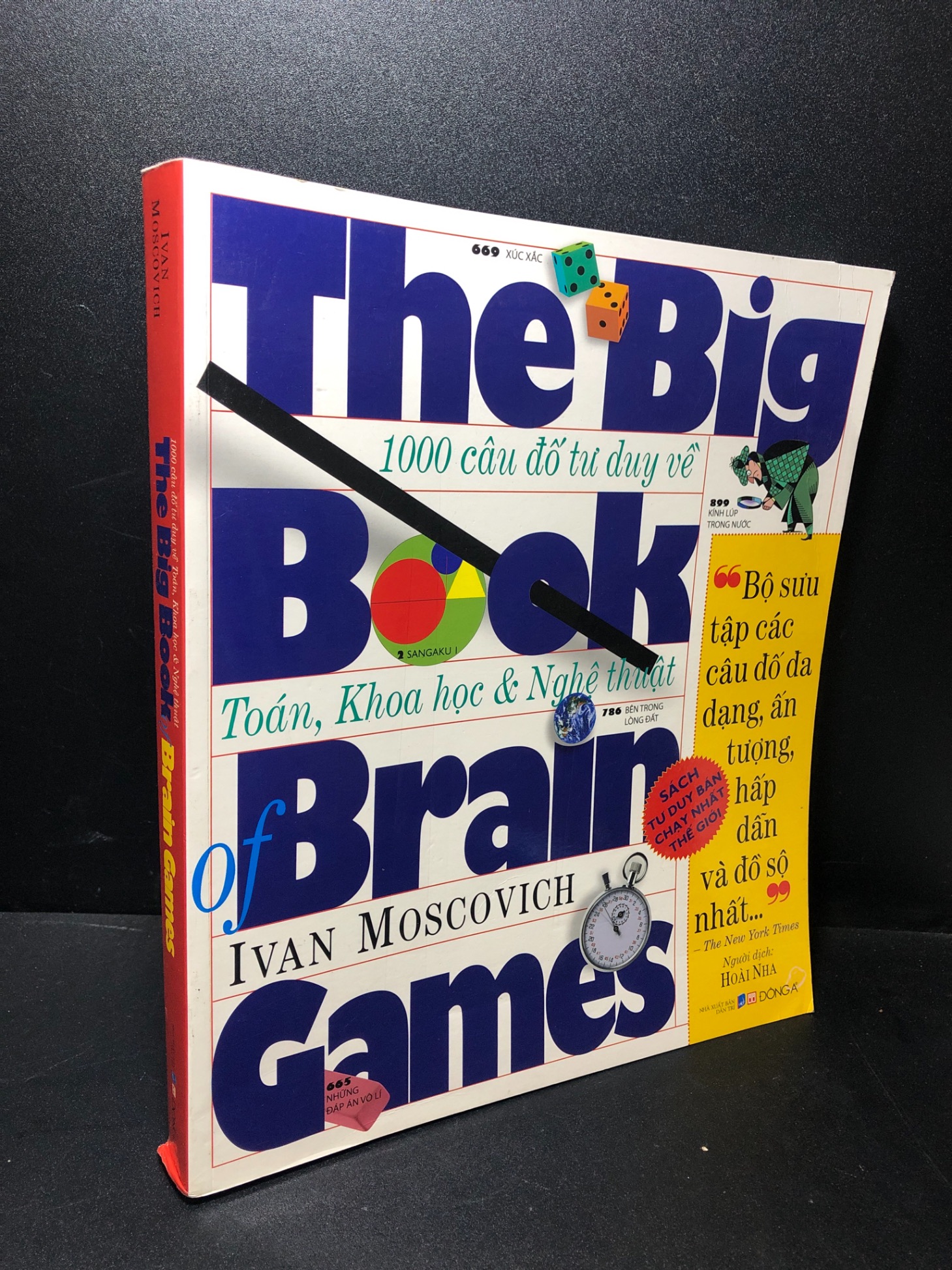 The Big book Brain Games Ivan Mốcvich mới 85% bẩn nhẹ HCM0311