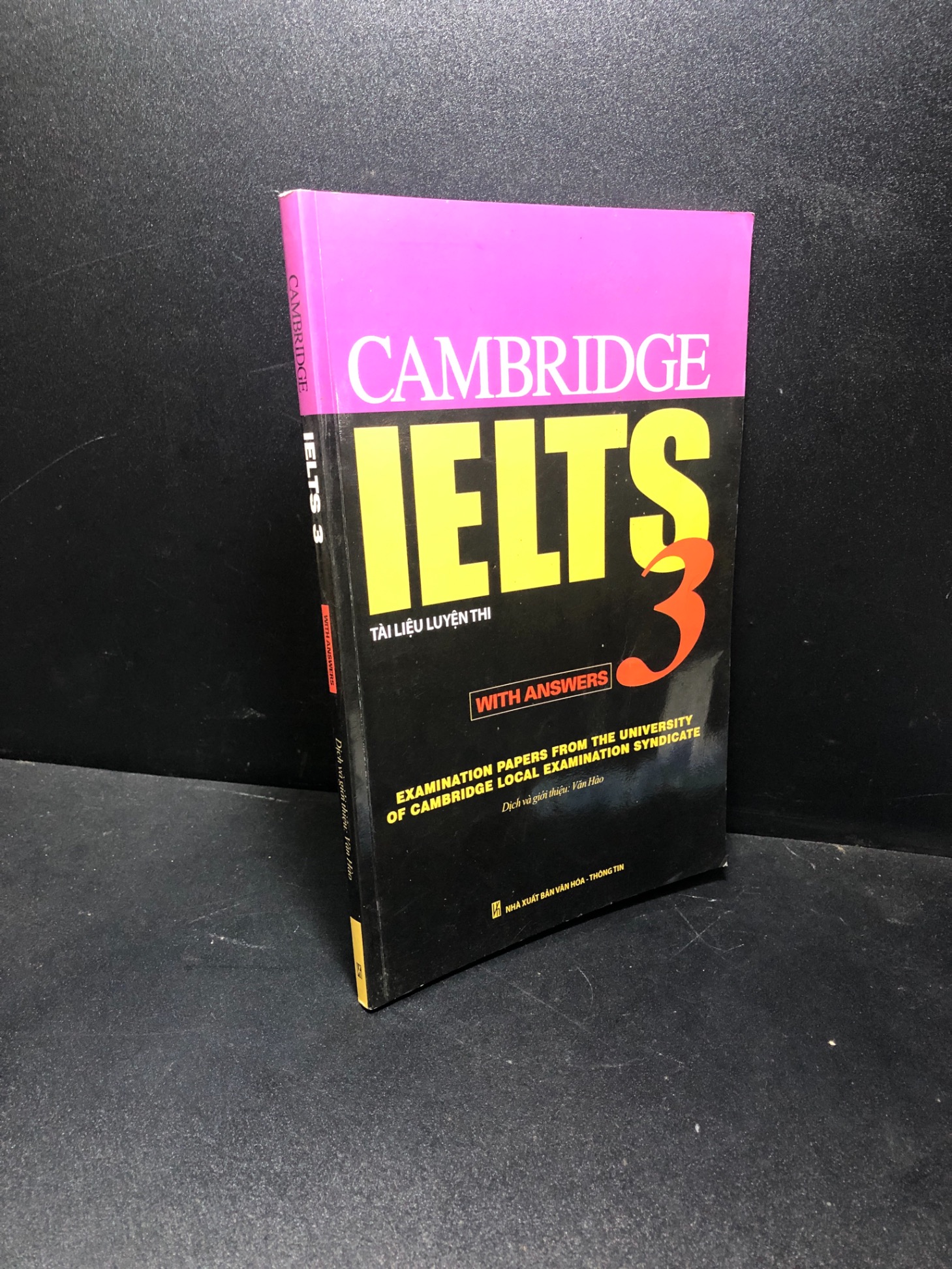 Ielts 3 2011 Cambridge mới 80% ghi , ố vàng HCM0111