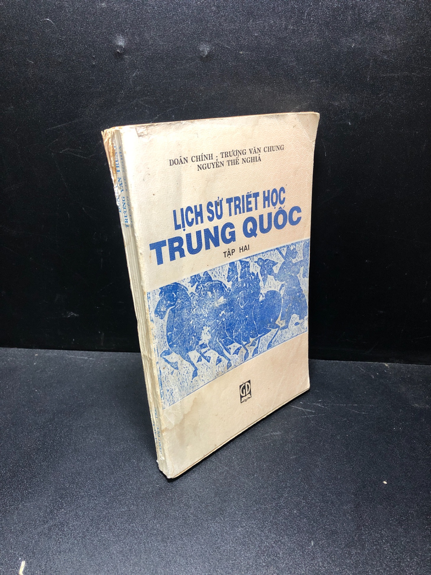 Lịch sử triết học Trung Quốc tập 2 Doãn Chính Trương Văn Trung Nguyễn thế Nghĩa 1993 với 50% ẩm ố vàng HCM 0111