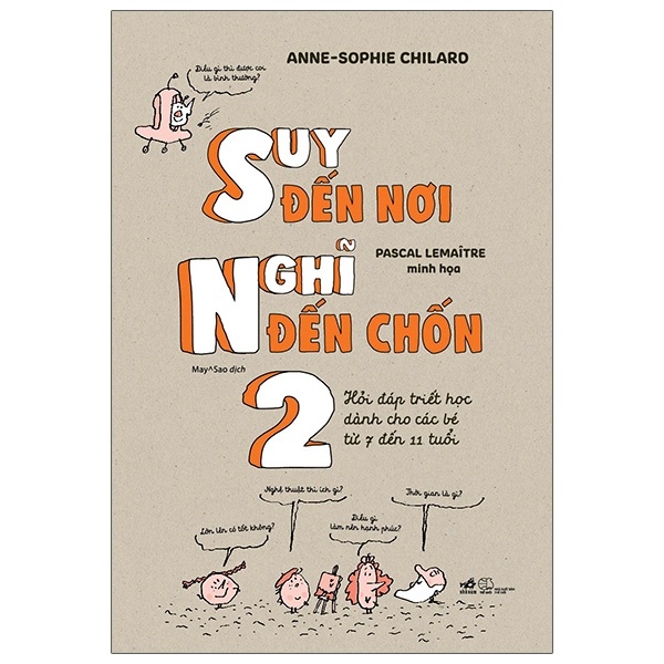 Suy đến nơi - Nghĩ đến chốn 2 - Anne-Sophie Chilard Gwenaelle Boulet 2020 New 100% HCM.PO