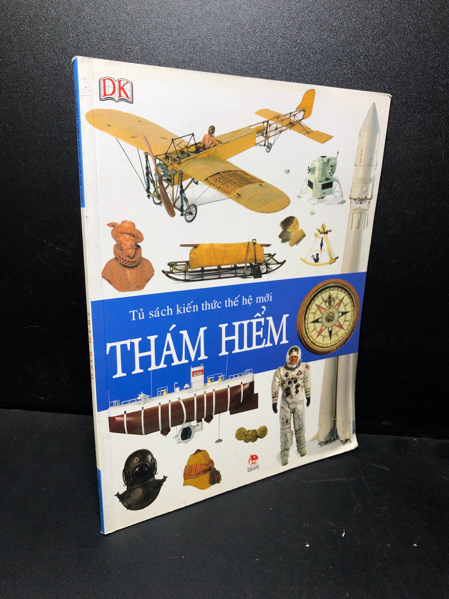 Thám hiểm tủ sách kiến thức thế hệ mới 80% bẩn bìa có mộc đỏ HCM1711