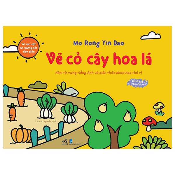 Vẽ vạn vật từ những nét đơn giản - Vẽ cỏ cây hoa lá - Mo Rong Yin Dao 2022 New 100% HCM.PO