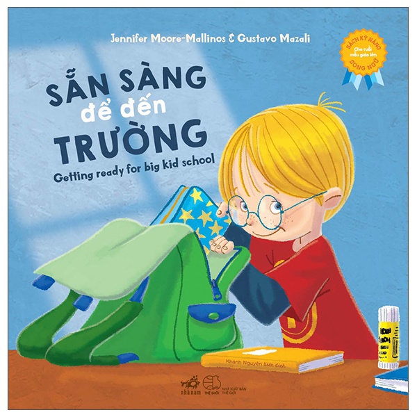 Sách kỹ năng song ngữ - Sẵng sàng để đến trường(TB-60.000) - Jennifer Moore - Mallino & Gustavo Mazali 2022 New 100% HCM.PO