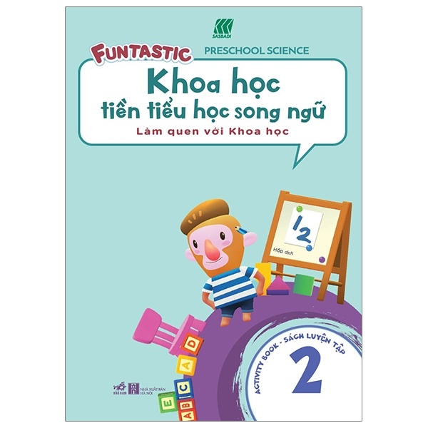 Khoa học tiền tiểu học song ngữ - Sách luyện tập 2 - SASBADI 2019 New 100% HCM.PO