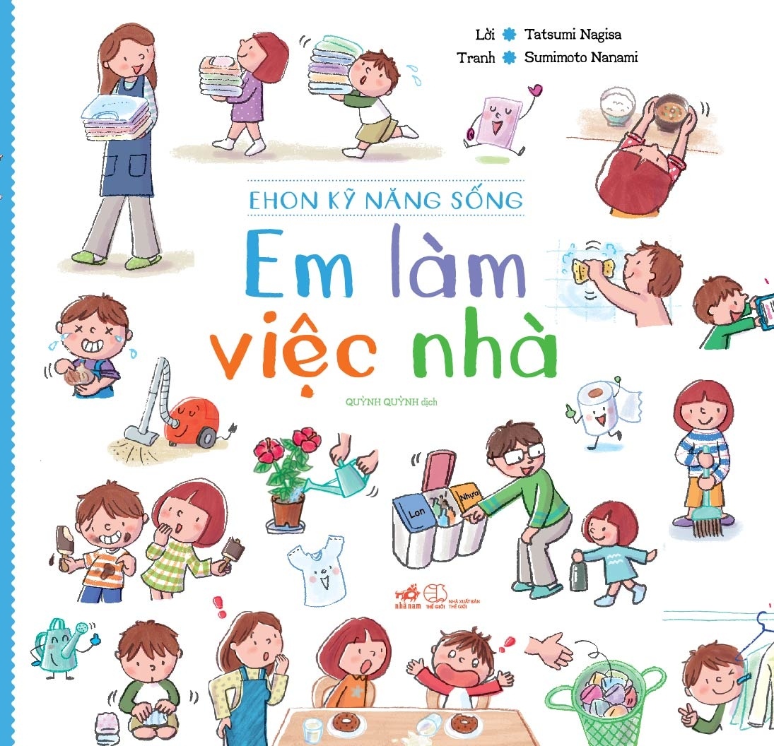 Ehon kỹ năng sống - Em làm việc nhà(TB-99.000) - Tatsumi Nagisa 2020 New 100% HCM.PO