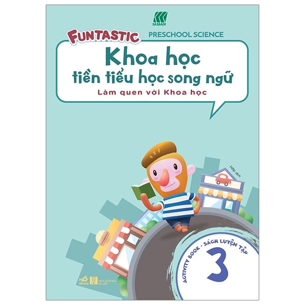 Khoa học tiền tiểu học song ngữ - Sách luyện tập 3 - SASBADI 2019 New 100% HCM.PO