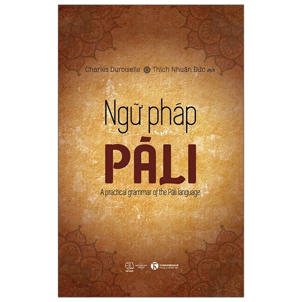 Ngữ pháp Pali - Charles Duroselle 2022 New 100% HCM.PO