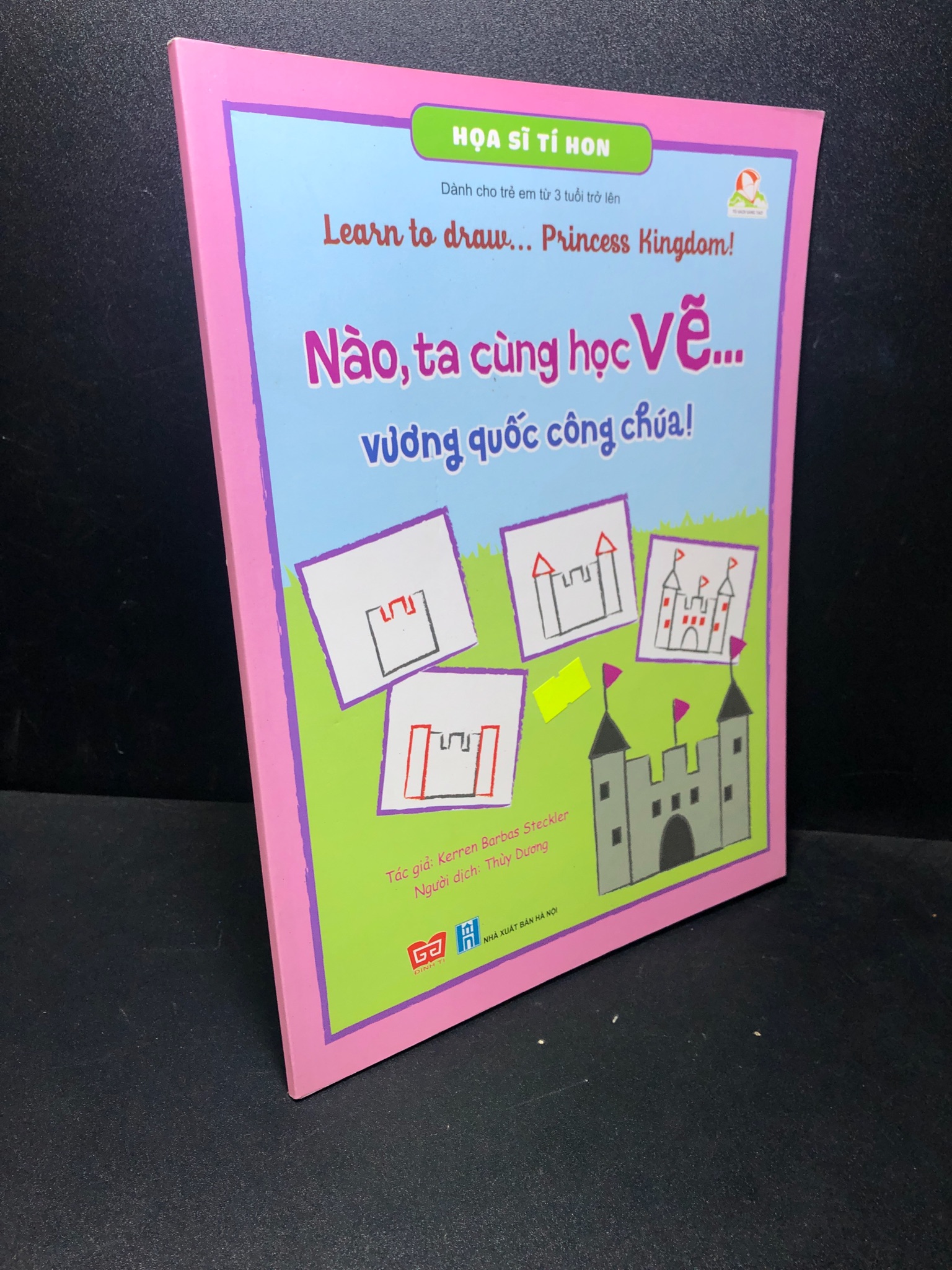 Nào, ta cùng học vẽ... vương quốc công chúa năm 2020 mới 90% bẩn bìa nhẹ HCM0212