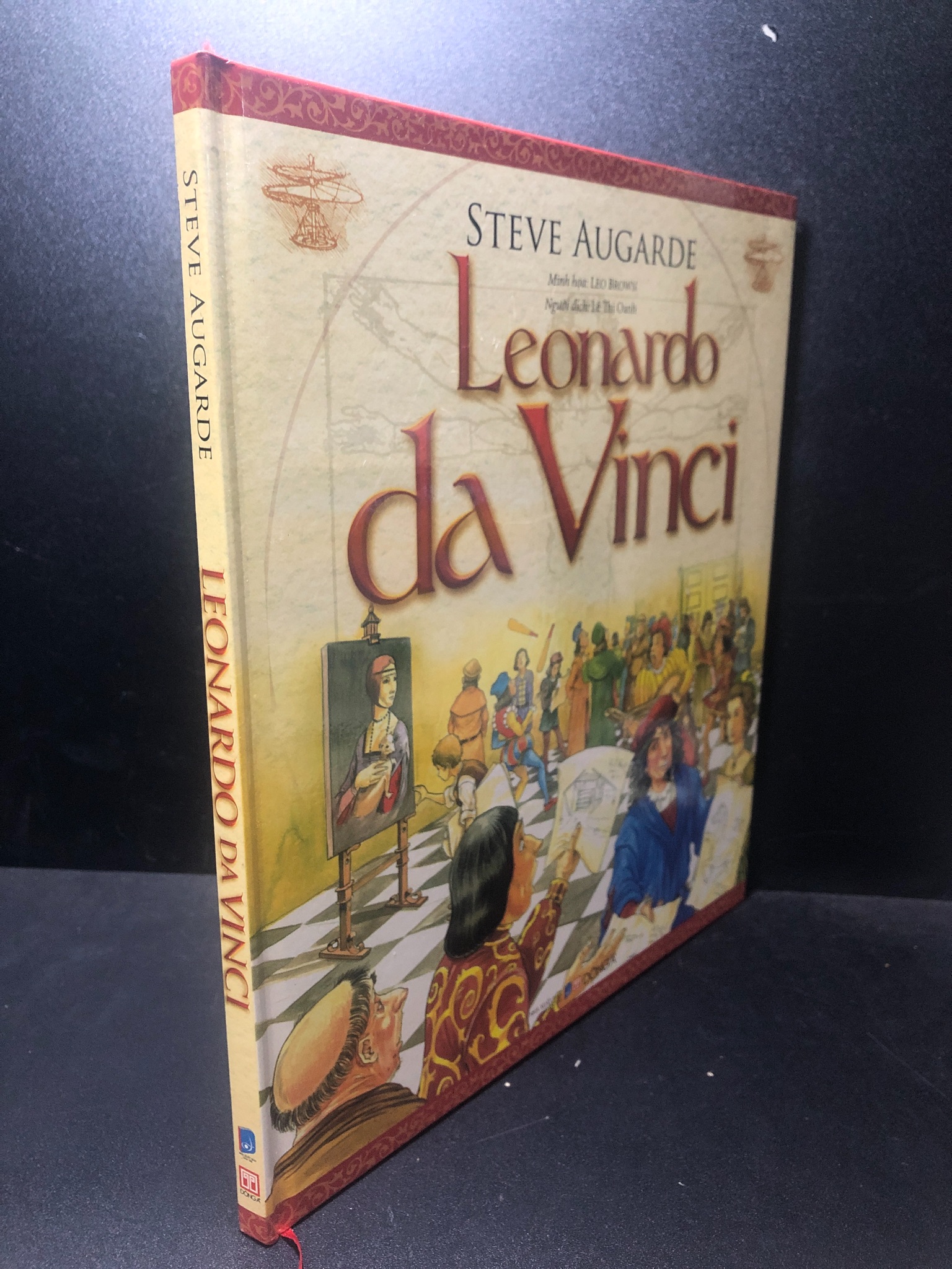 Leonardo da Vinci (bìa cứng) Steve Augarde năm 2016 mới 90% ố nhẹ HCM1212