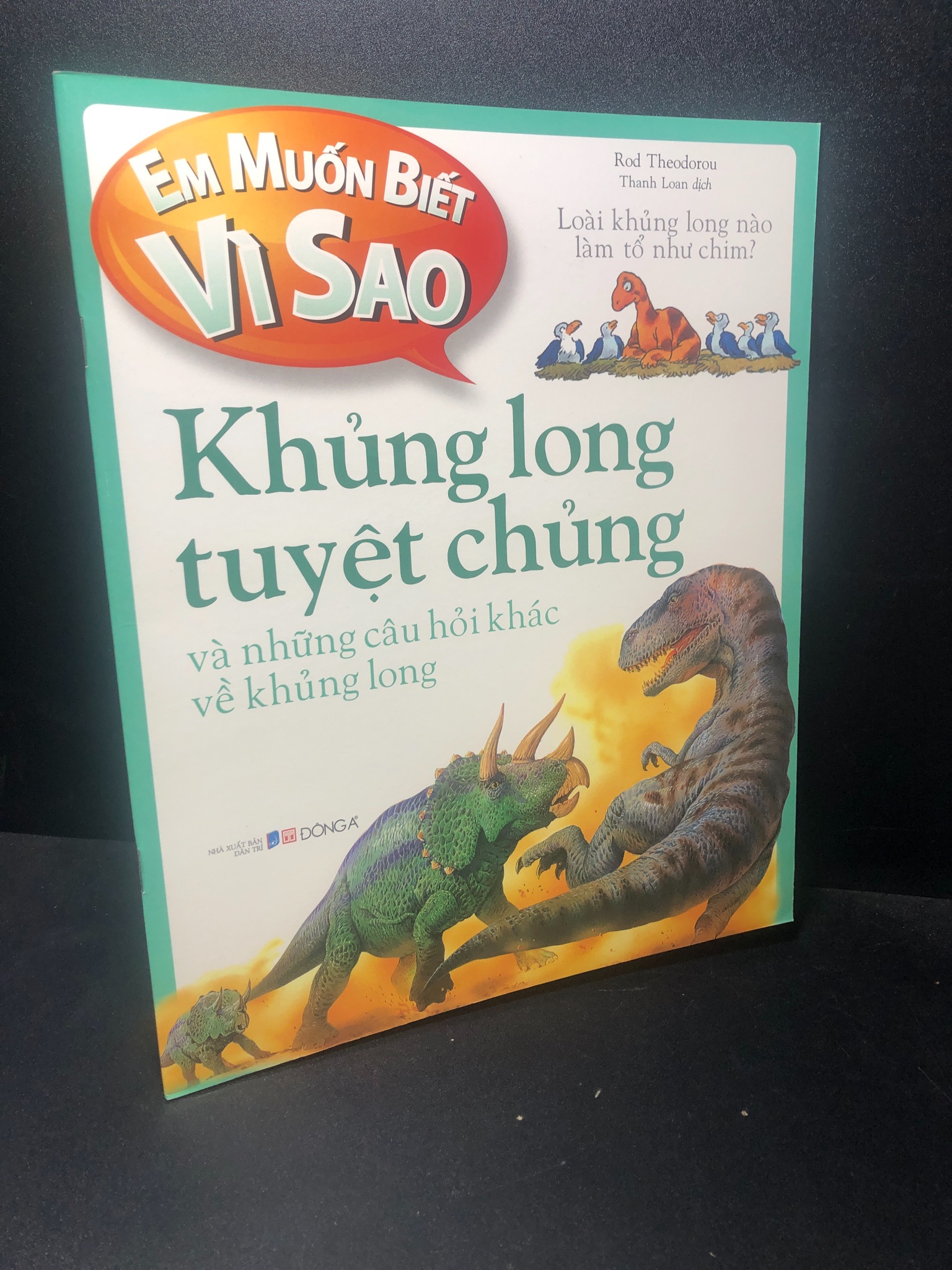 Em muốn biết vì sao khủng long tuyệt chủng và những câu hỏi khác về khủng long năm 2021 mới 90% HCM1212