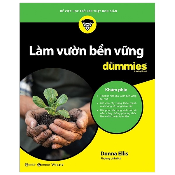 Làm vườn bền vững for dummies - Donna Ellis 2021 New 100% HCM.PO