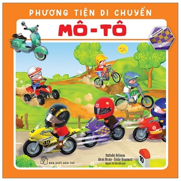 Phương tiện di chuyển. Mô-tô - Nathalie Bélineau, Alexis Nesme, Émilie Beaumont 2020 New 100% HCM.PO