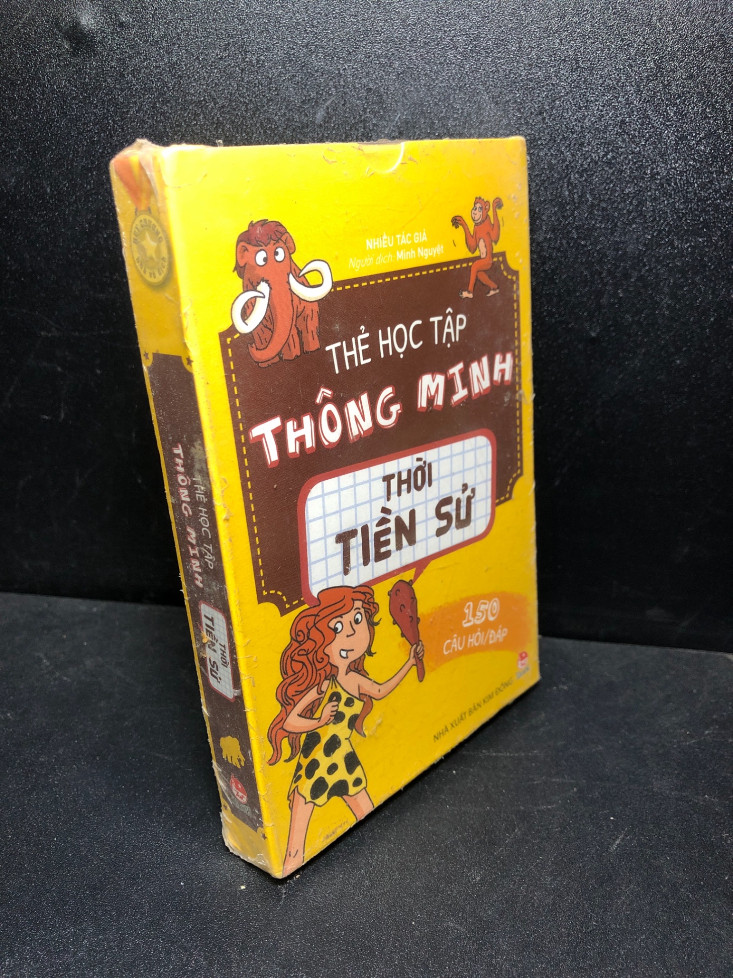 Thẻ học tập thông minh Thời Tiền Sử mới 90% bẩn nhẹ ( đồ chơi ) HPB.HCM2812