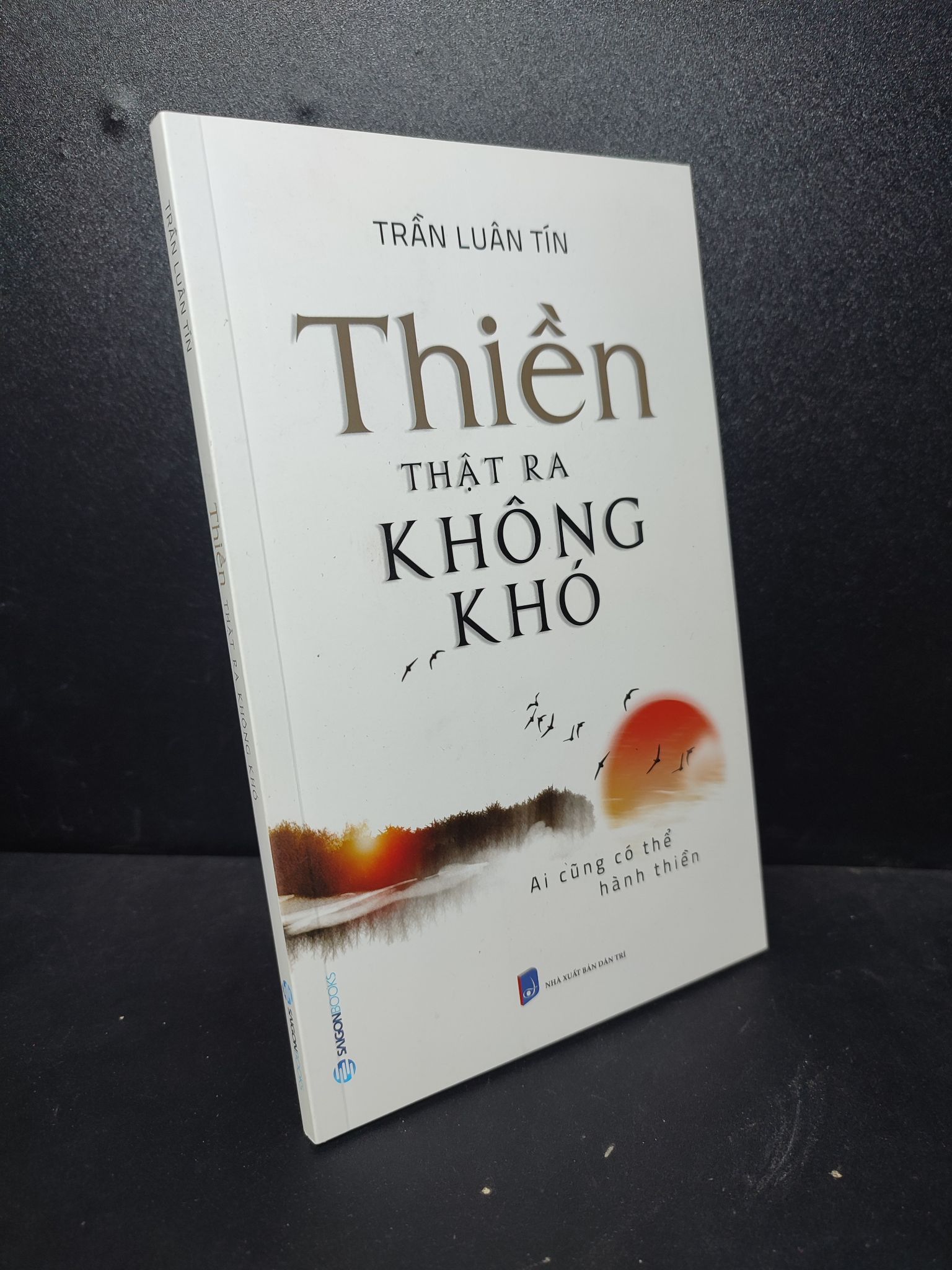 Thiền thật ra không khó Trần Luân Tín 2020 mới 95% HCM.ASB2512