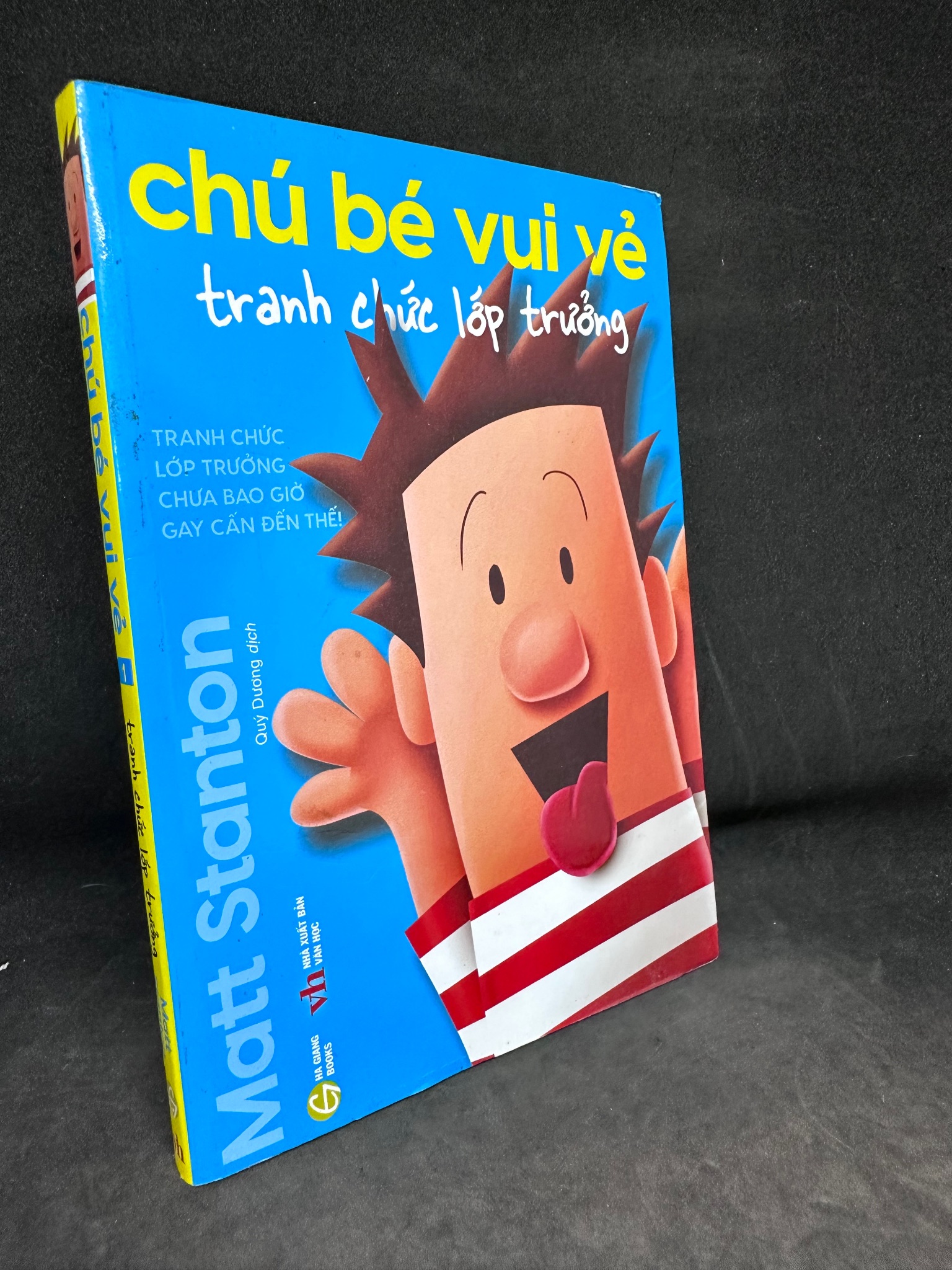 Chú bé vui vẻ tranh chức lớp trưởng - Matt Stanton, 2021, mới 90% SBM1101