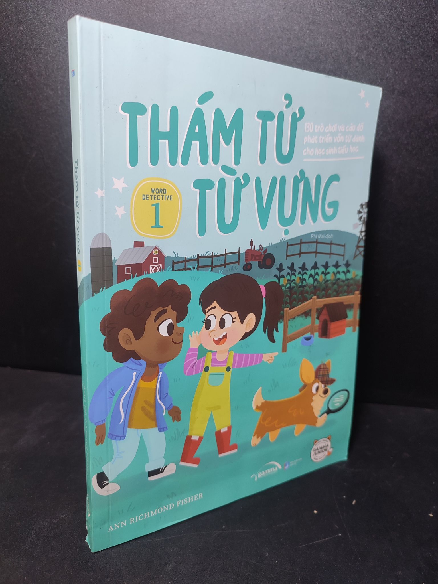 Thám tử từ vựng 1 Ann RichMond Fisher 2021 mới 90% rách bìa HPB.HCM2301 tiếng anh