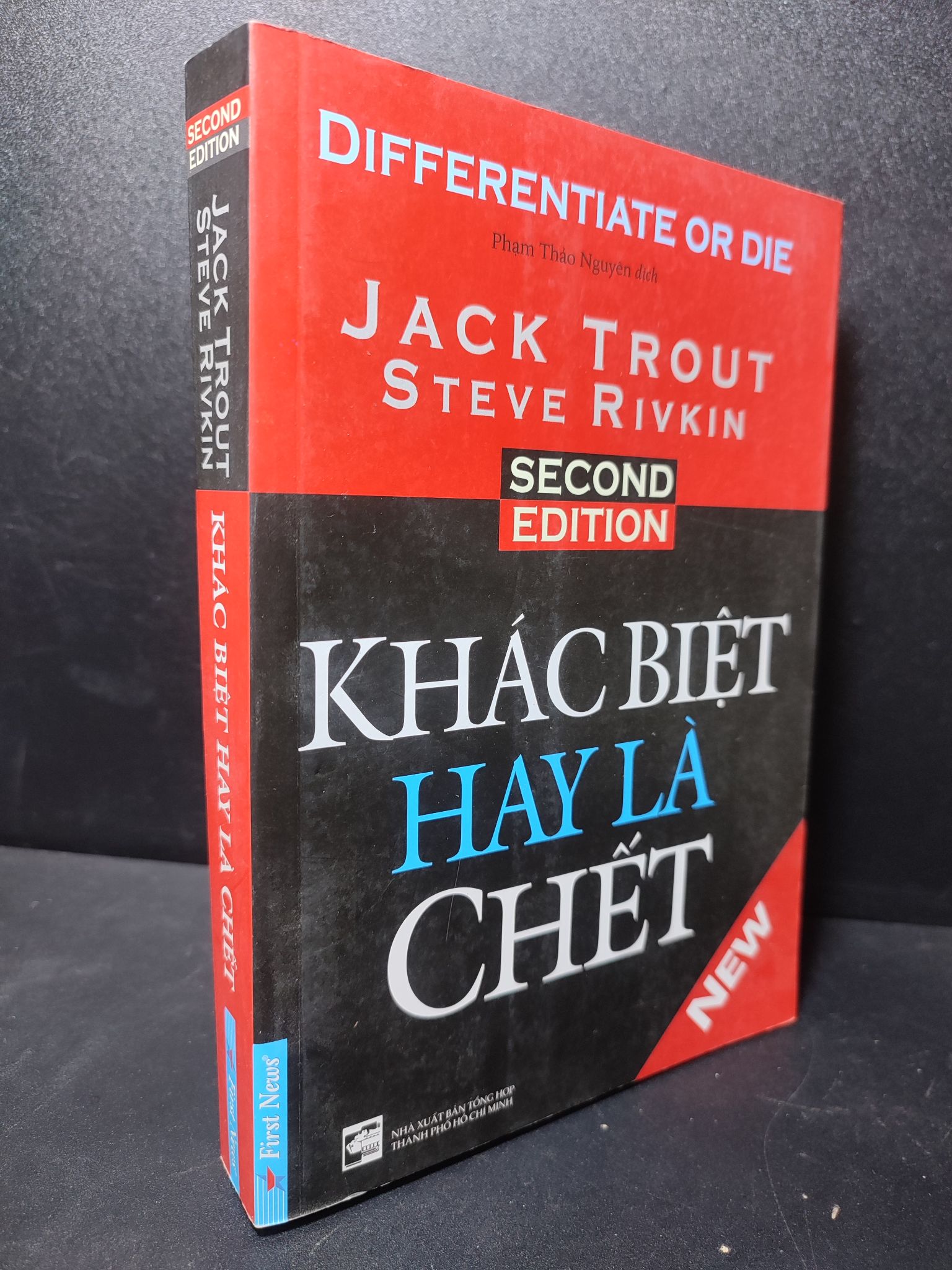 Khác Biệt Hay Là Chết Jack Trout, Steve Rivkin 2019 mới 80% ố HPB.HCM2301 marketing, kinh doanh