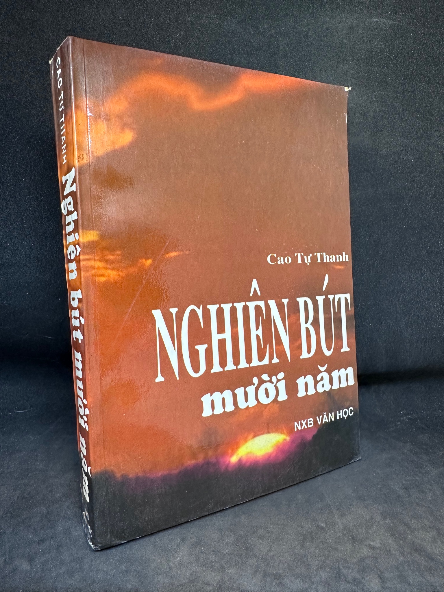 Nghiên Bút Mười Năm - Cao Tự Thanh, mới 70% (ố vàng), 1999 SBM0202