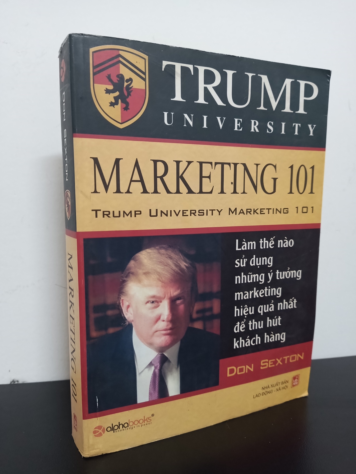 Trump University - Marketing 101 (2007) - Don Sexton Mới 80% HCM.ASB0602