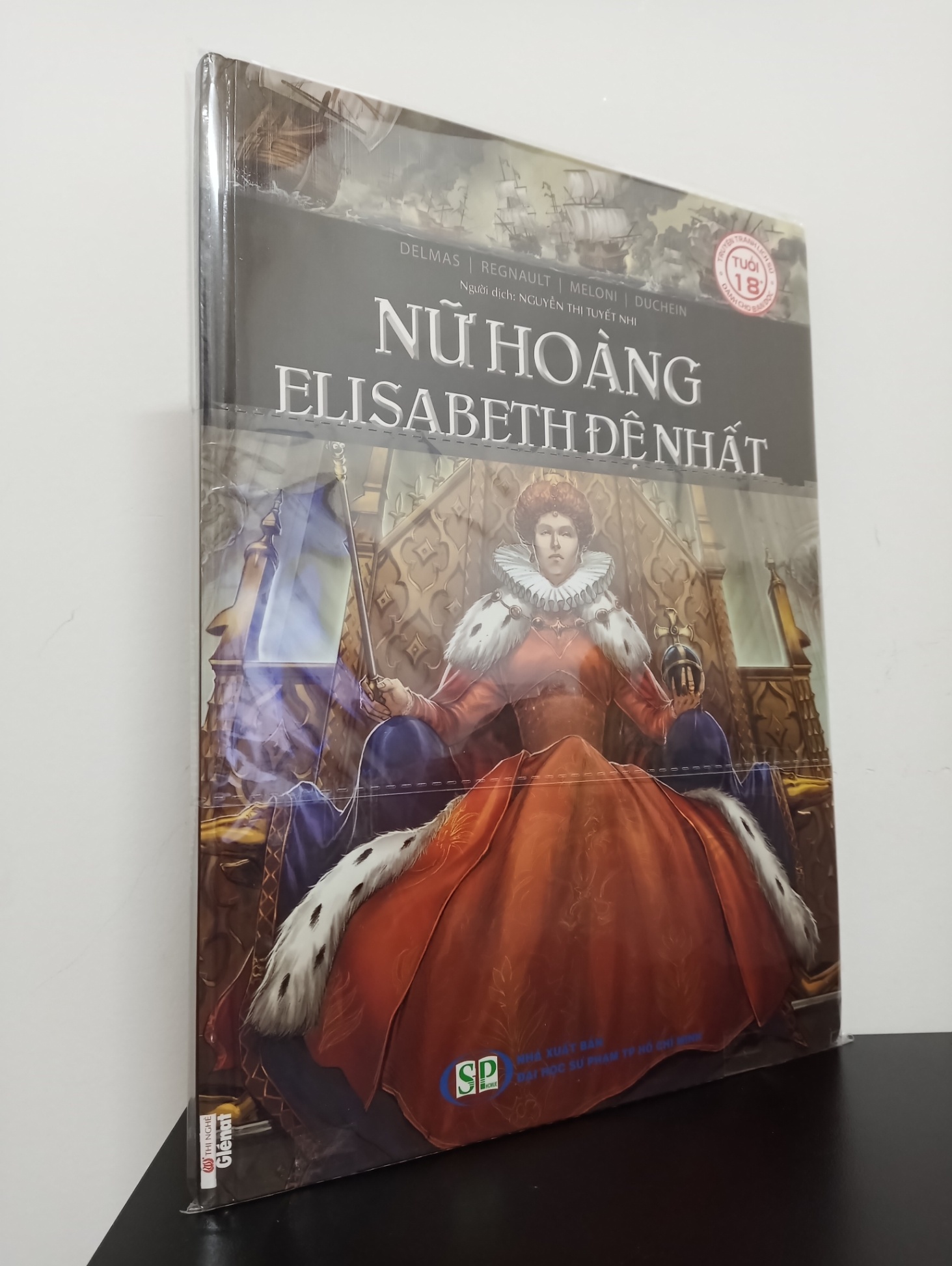 Truyện Tranh Lịch Sử - Nữ Hoàng Elisabeth Đệ Nhất (Bìa Cứng) Mới 95% HCM.ASB2702