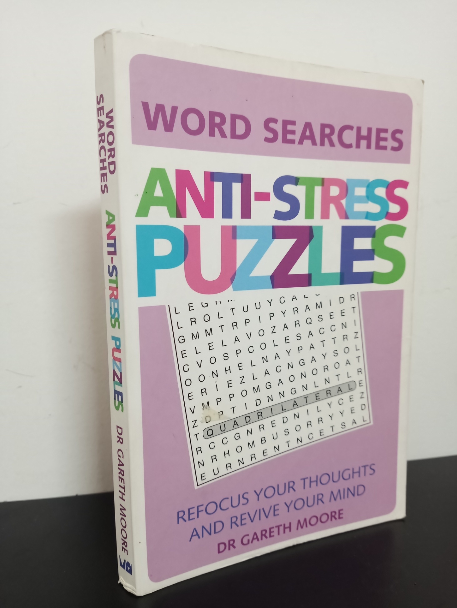 Word Searches - Anti-Stress Puzzles (2016) - Gareth Moore Mới 80% HCM.ASB0203