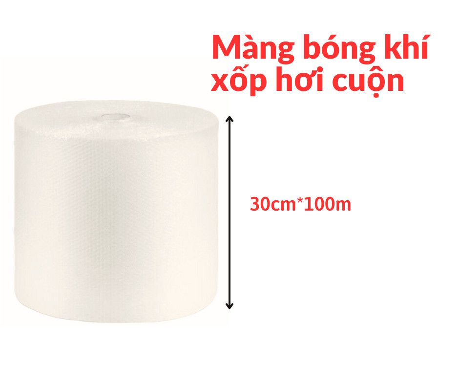 Màng Bóng Khí, Xốp Hơi Cuộn 30cm*100m HCM0310