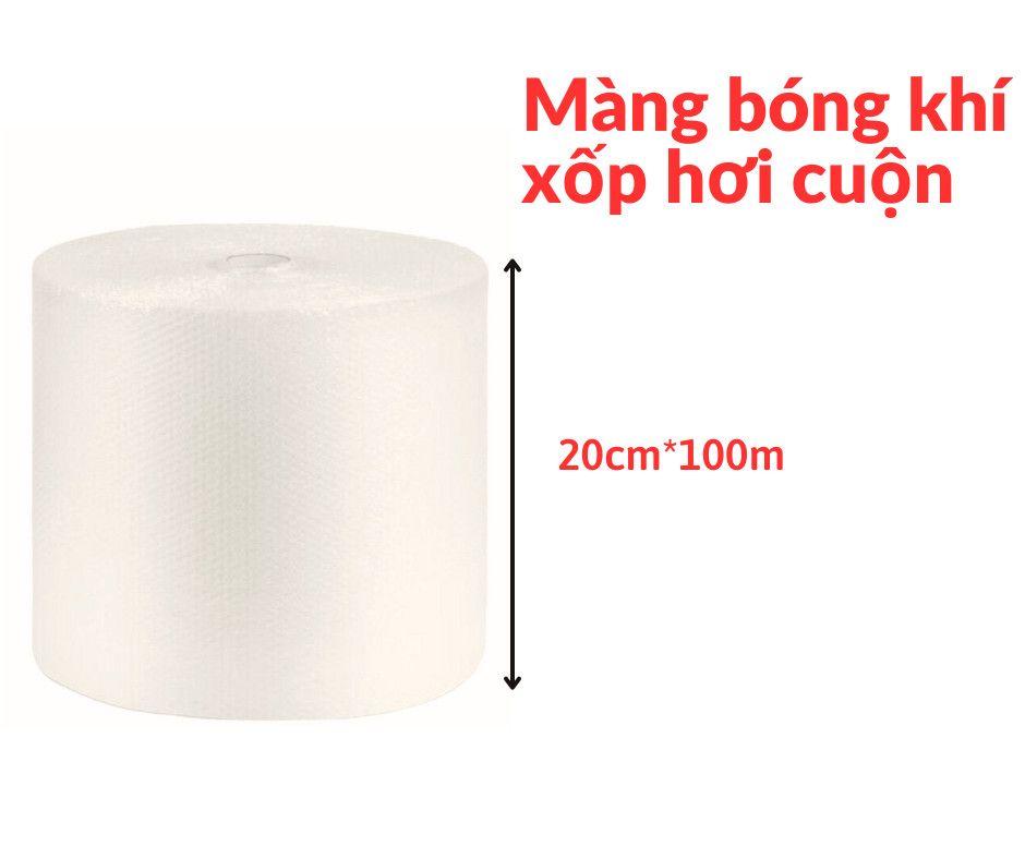 Màng Bóng Khí, Xốp Hơi Cuộn 20cm*100m HCM0310