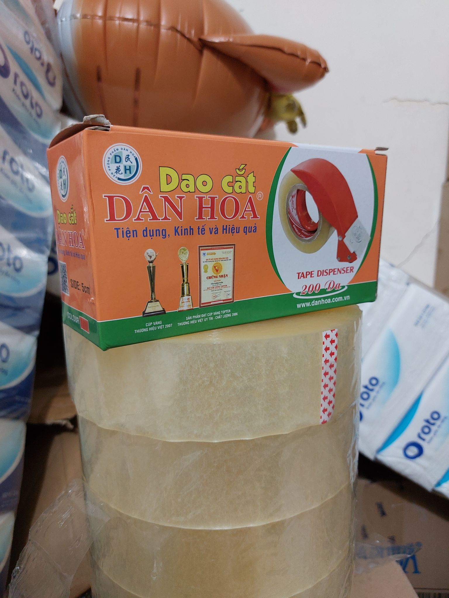 Dao (sò) cắt băng dính cầm tay loại 1kg HCM0310