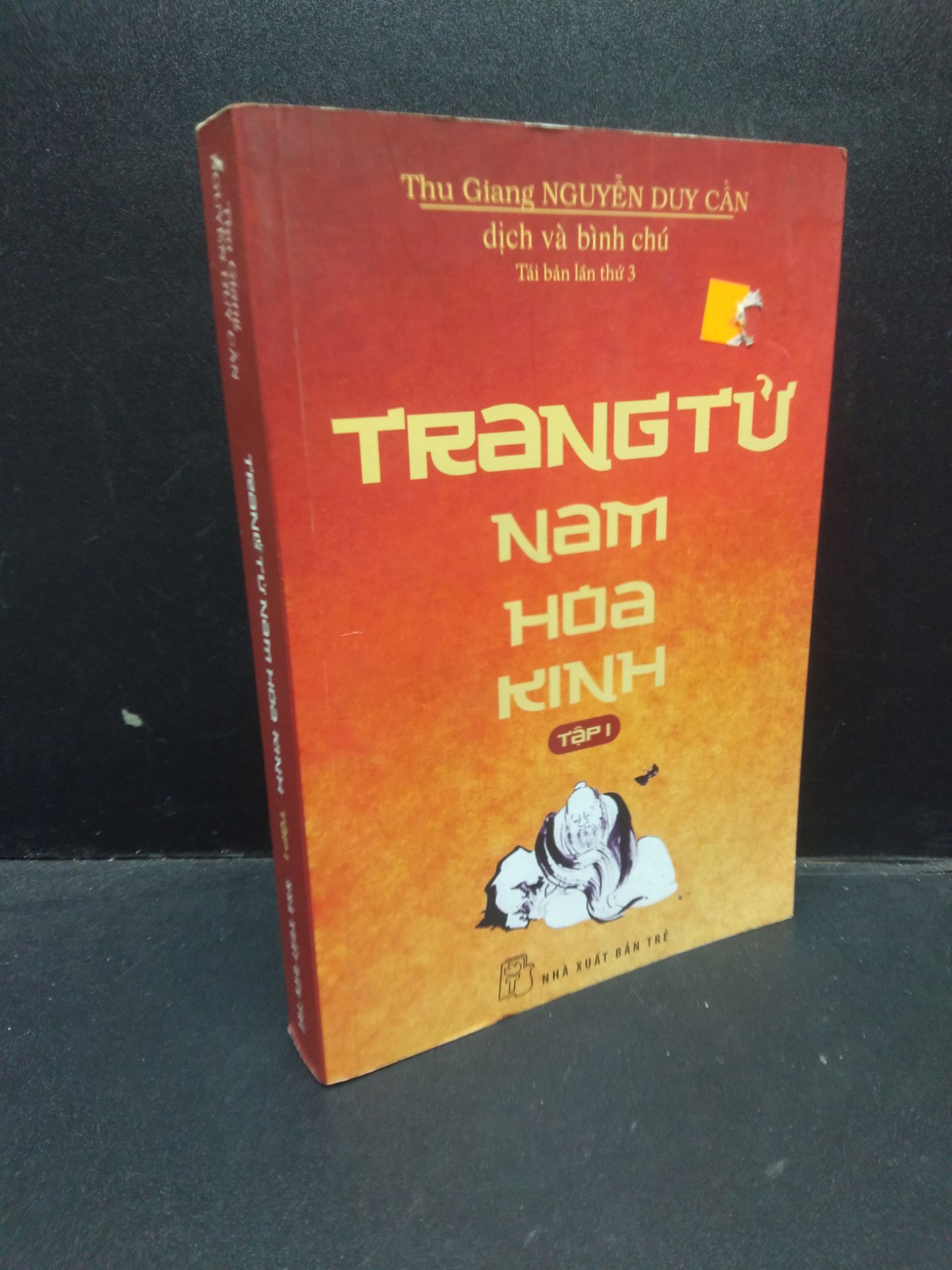 Trang tử nam hoa kinh tập 1 - Nguyễn Duy Cần 2014 mới 70% ố vàng HCM1604 danh nhân